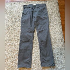 Signature by Levi Strauss Men's Charcoal Chinos